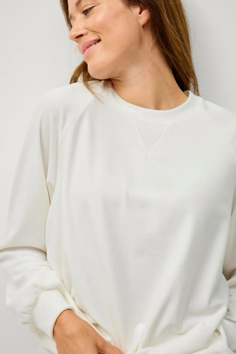 Ellos Collection Tunika i velour^Dame Loungewear & Homewear|Tunikaer
