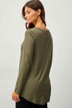 Sale Collection Tunika i viskosestrik Dame Tunikaer