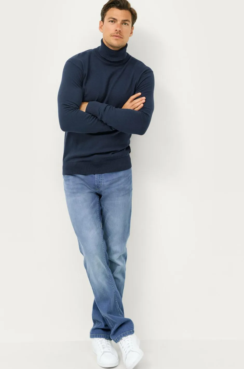 New Collection Turtleneck trøje Jake Basistøj|Trøjer
