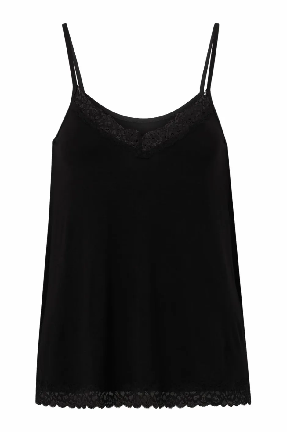 Ellos Collection Undertrøje med blondekanter^Dame Loungewear & Homewear