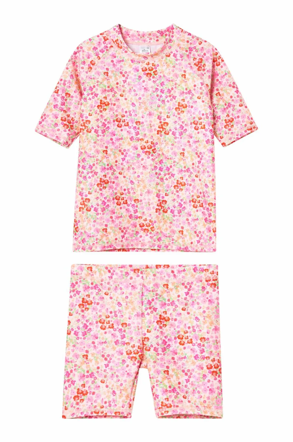 Ellos Collection UV-sæt med top og shorts^Børn Badetøj