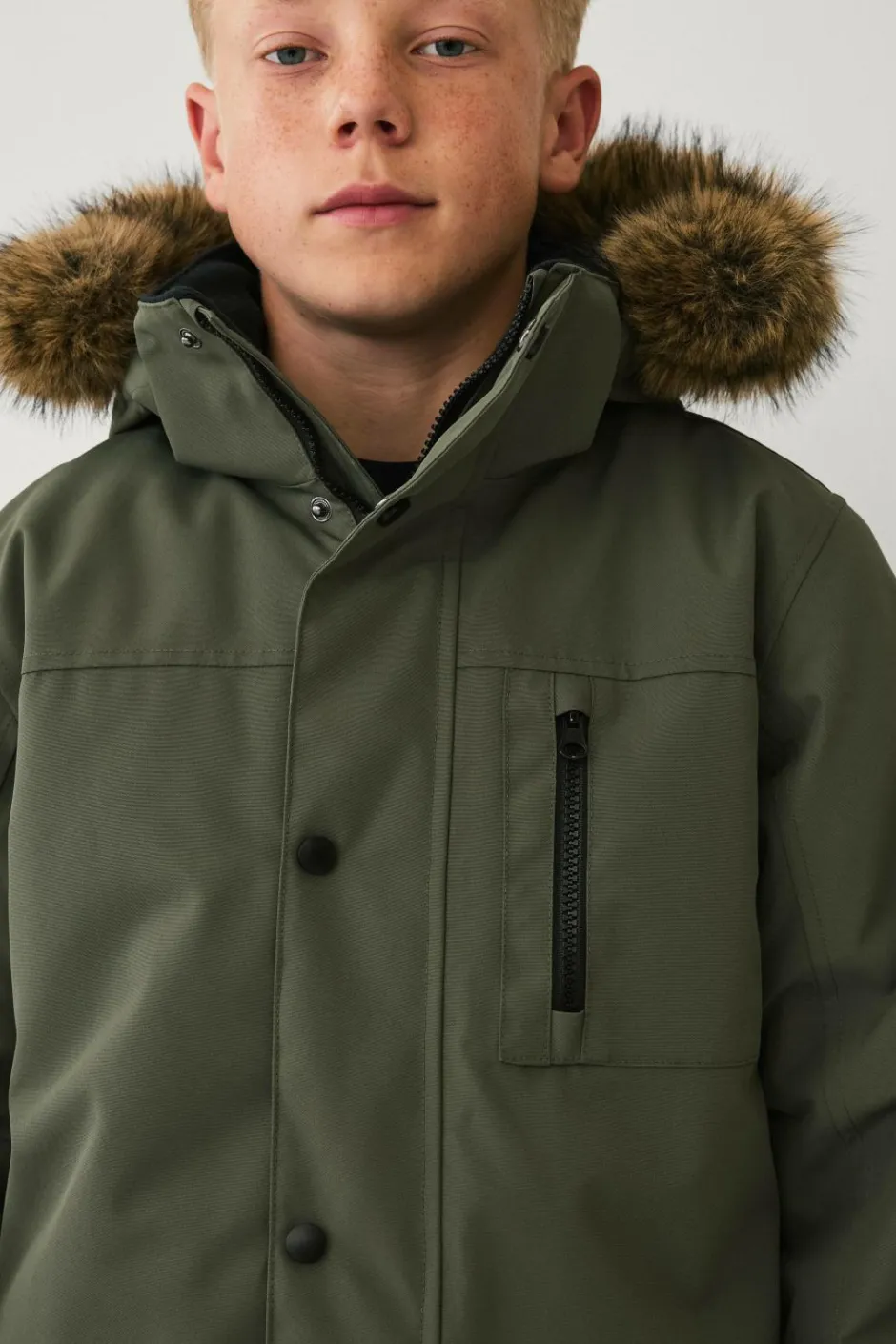 New Collection Vandafvisende polstret parka Børn Overtøj