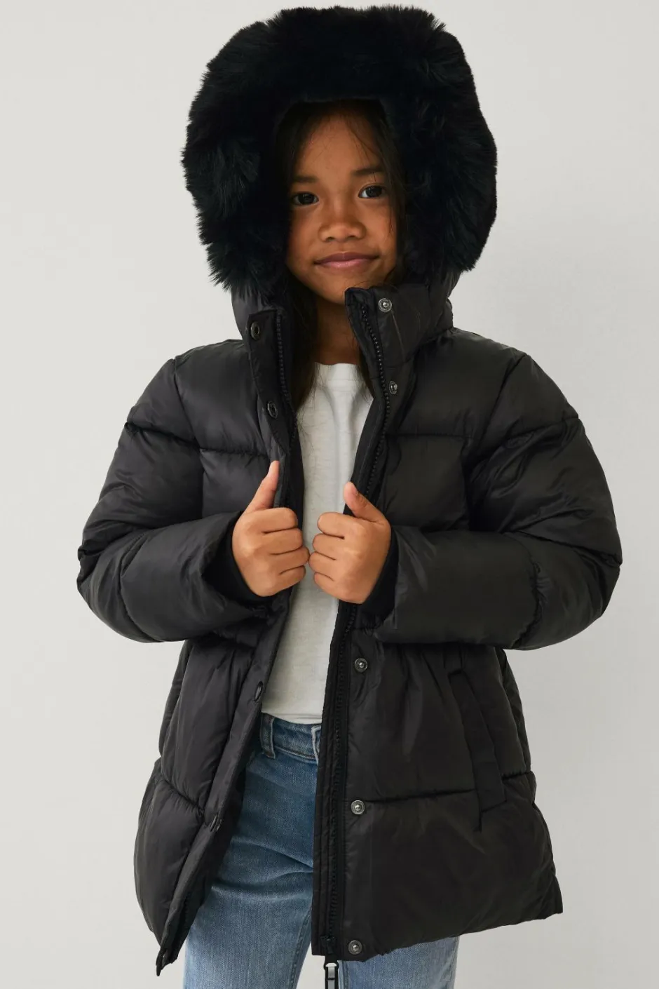 New Collection Vandafvisende pufferjakke Børn Overtøj