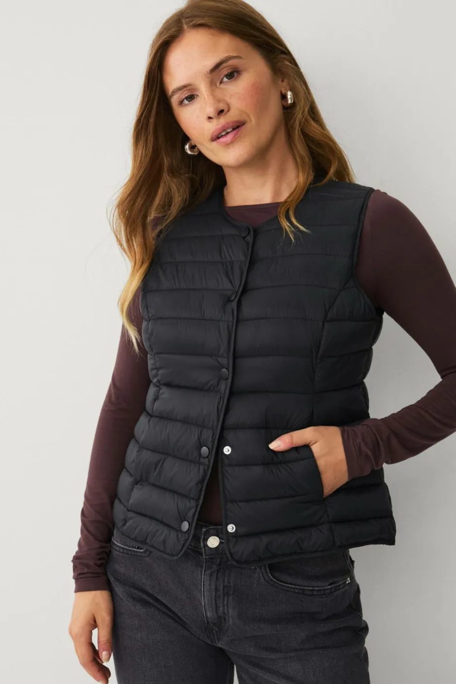 Best Collection Vatteret vest Dame Jakker & Frakker