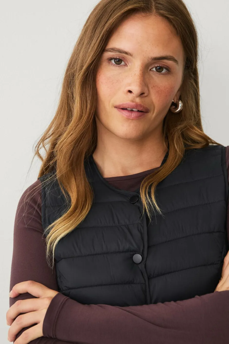 Best Collection Vatteret vest Dame Jakker & Frakker