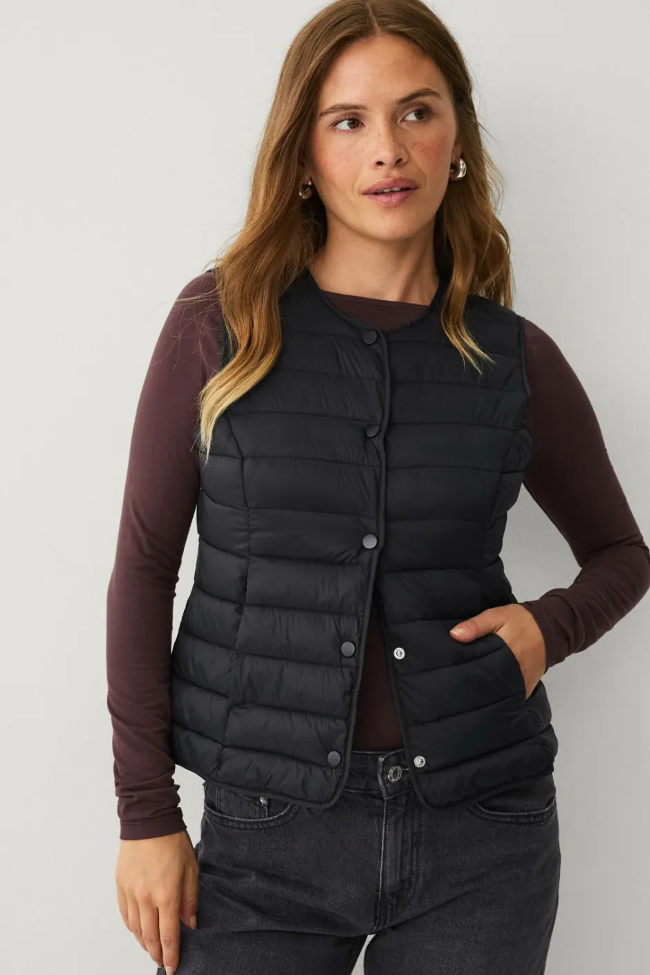 Best Collection Vatteret vest Dame Jakker & Frakker