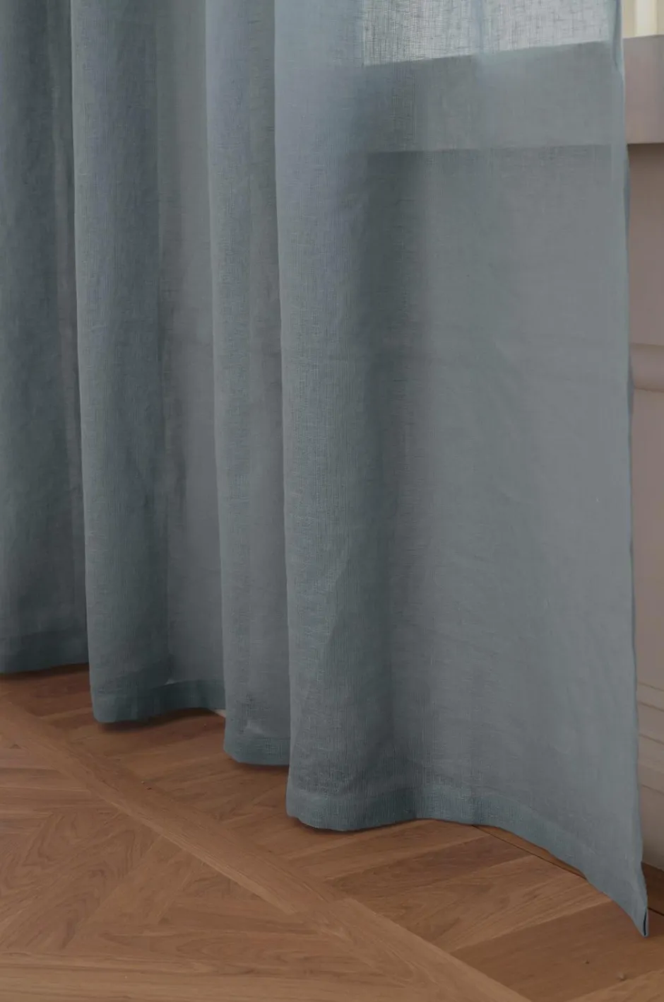 Ellos Home CLEO skræddersyet linnedgardin^ Gardiner Efter Mål