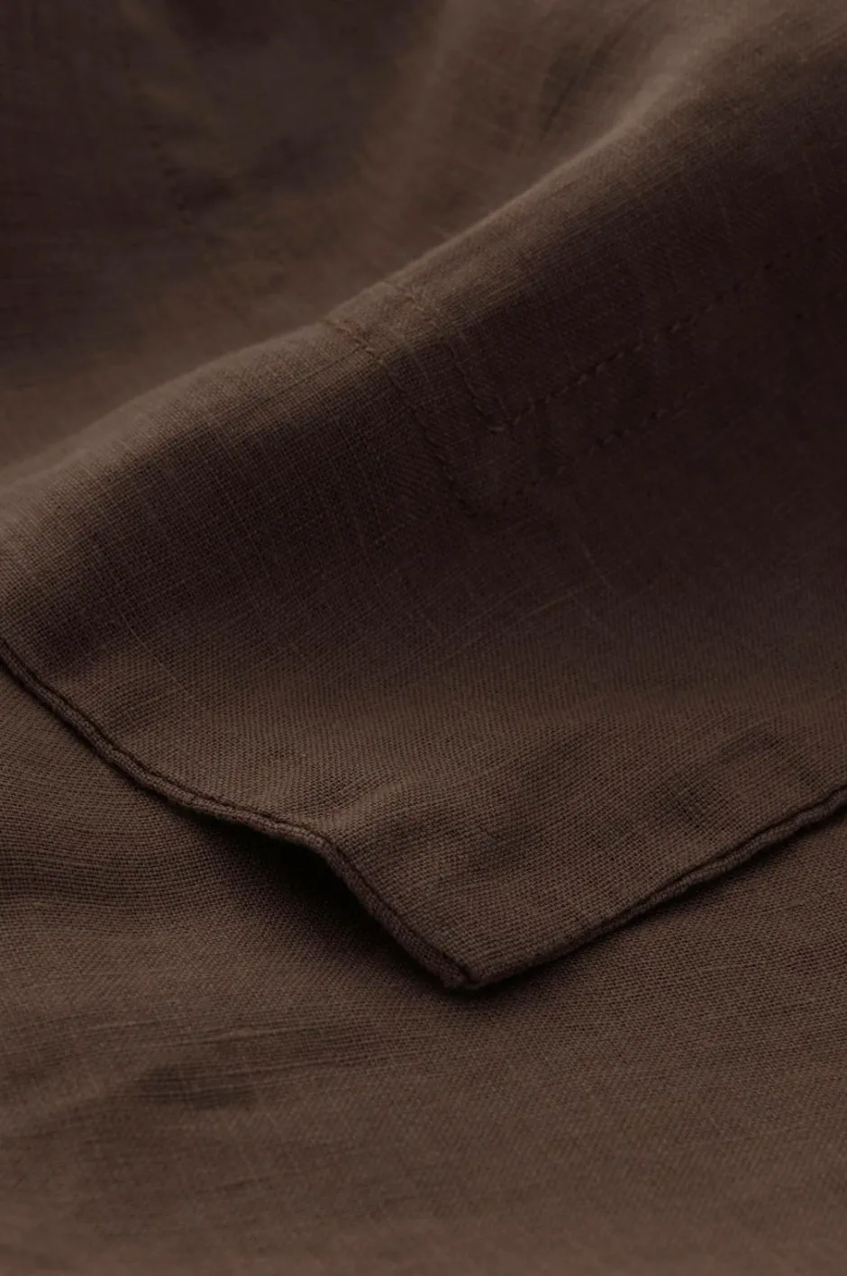 Clearance Home Dug Malva i 100% hør 140x140 cm Borddækning & Servering|Bordtekstiler