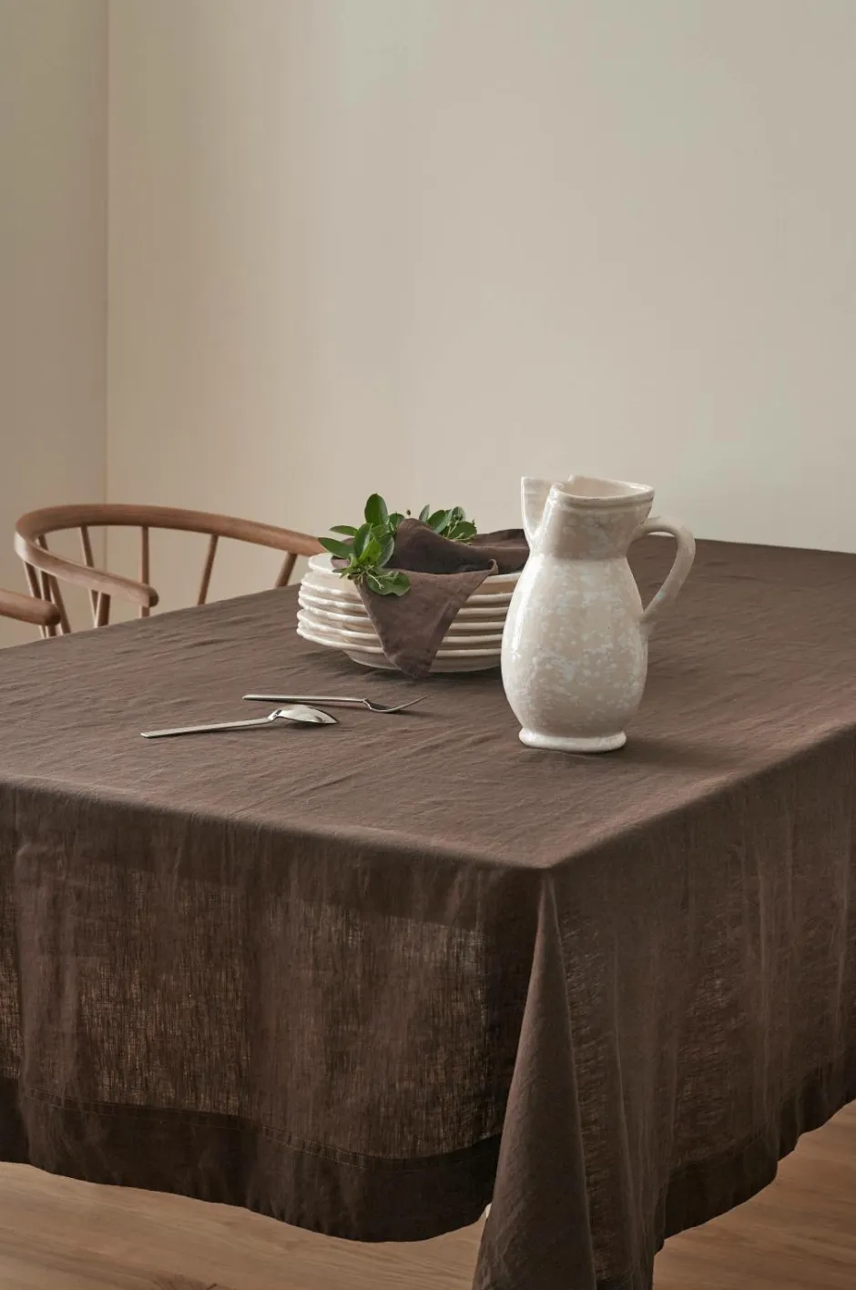 Ellos Home Dug Malva i 100% hør^ Borddækning & Servering|Bordtekstiler
