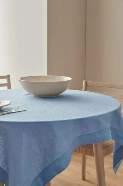 Ellos Home Dug Malva i 100% hør 140x140 cm^ Borddækning & Servering|Bordtekstiler