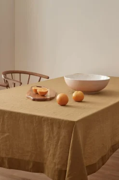 Clearance Home Dug Malva i 100% hør Borddækning & Servering|Bordtekstiler