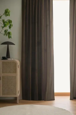 Ellos Home Gardinlængde med multibånd Nora i velour, 2-pak^ Velourgardiner|Gardinlængder Med Rynkebånd
