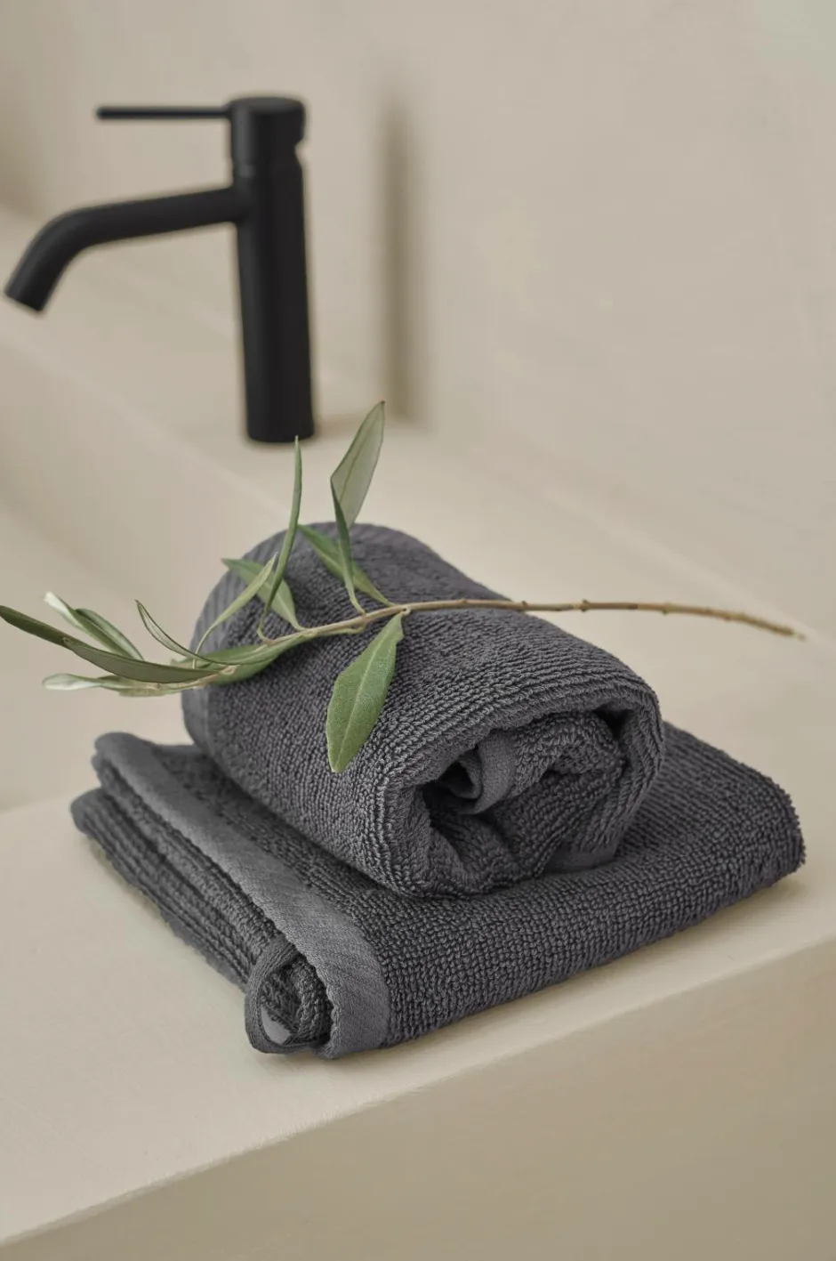 Clearance Home Håndklæde Elise 2-pak 30x50 Badeværelsestekstiler