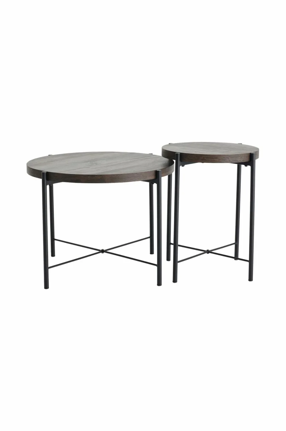 Outlet Home Indskudsbord Gilda Ø 40 cm/ Ø 60 cm Borde