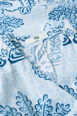 Ellos Home Kimono Juliett Medallion i vasket bomuld^ Homewear