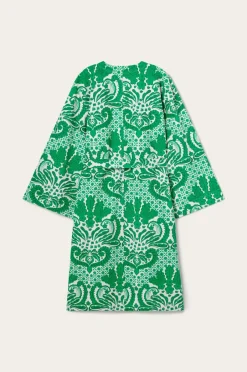 Outlet Home Kimono Juliett Medallion i vasket bomuld Homewear