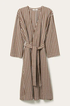 Ellos Home Kimono Nell Check Kimono^ Homewear