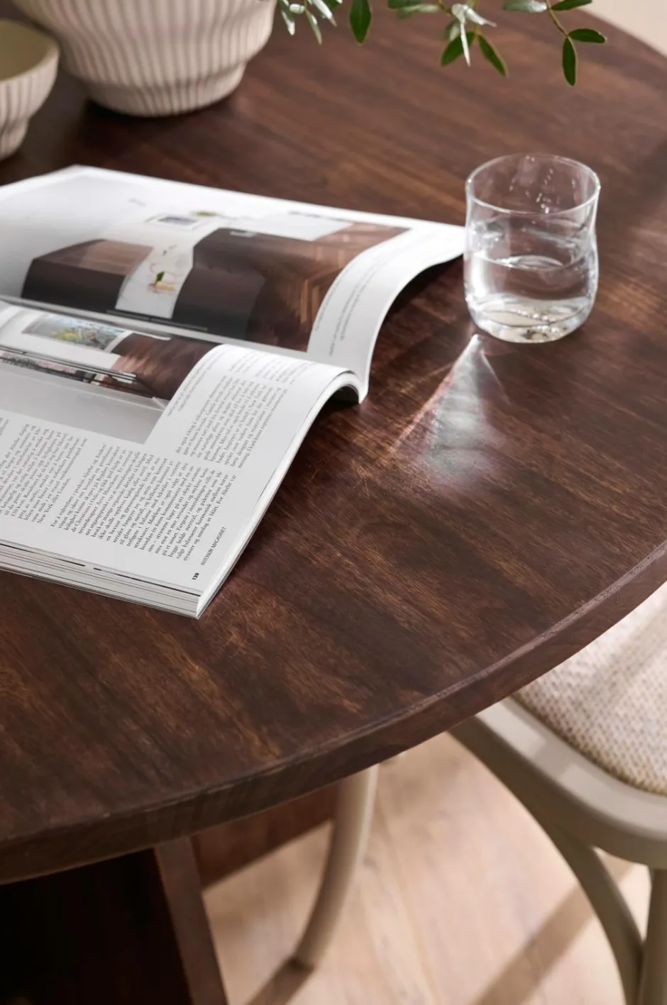 Ellos Home Køkkenbord Eskil Ø 120 cm^ Borde