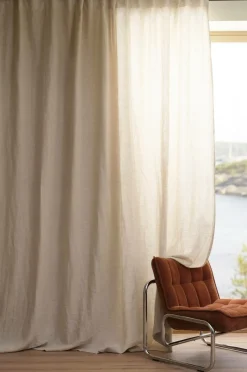 Ellos Home LEAH skræddersyet linnedgardin^ Gardiner Efter Mål