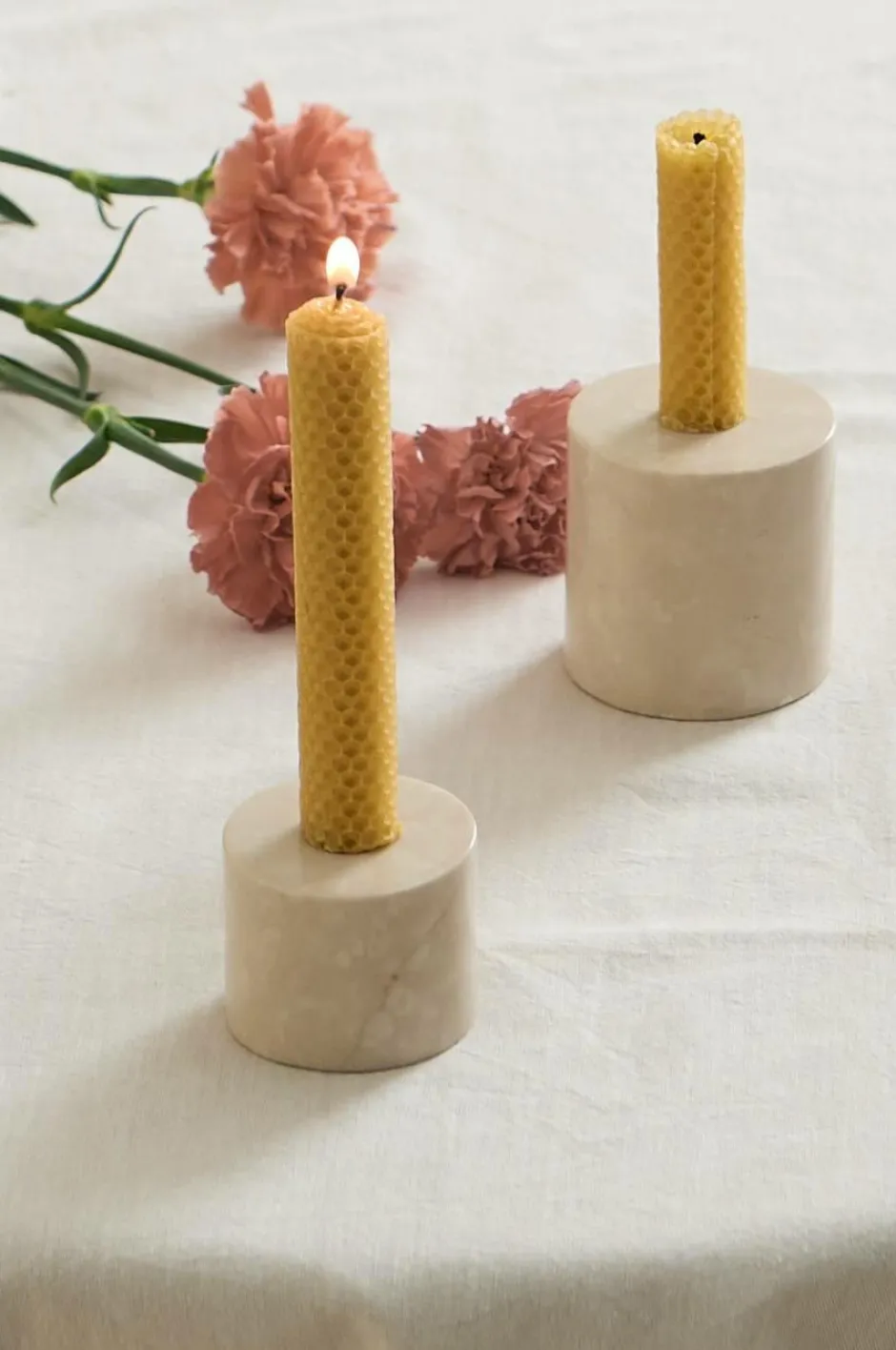 Ellos Home Lysestage Belle højde 5 cm^ Lysestager & Lanterner