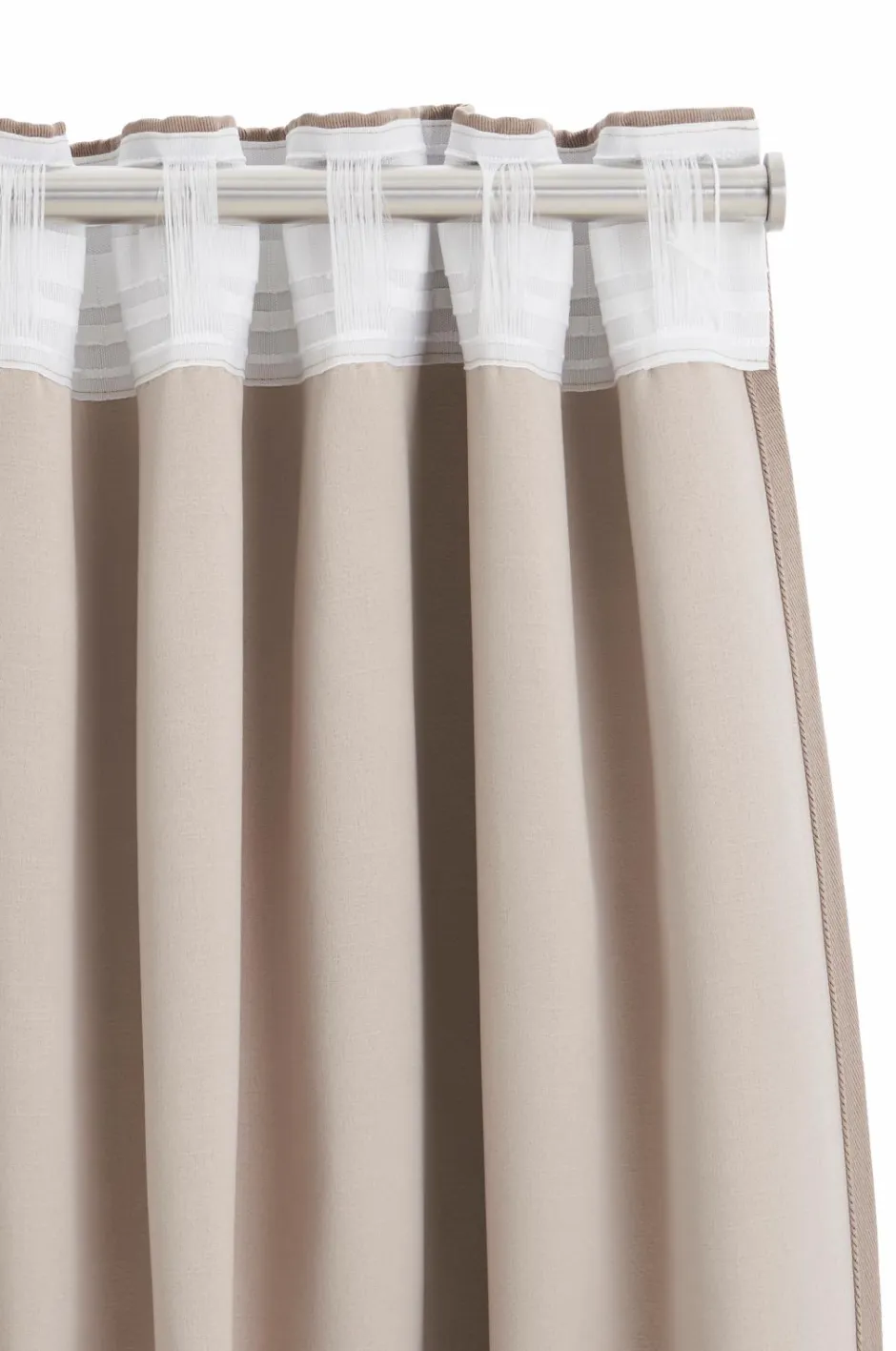 Best Home Mørklægningsgardin Daniella Wide ekstra bred 1-pak Persienner|Gardinlængder Med Rynkebånd