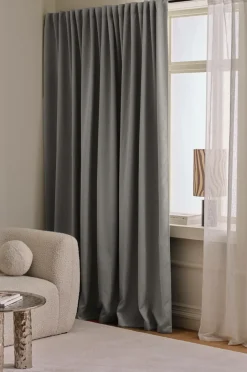 Outlet Home Mørklægningsgardin Maida Wide ekstra bred 1 stk. Persienner|Gardinlængder Med Rynkebånd