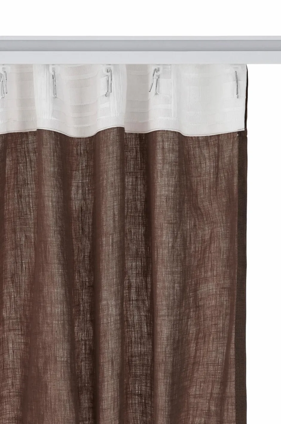 Discount Home Multibåndslængde Malva 2-pak i 100% hør Persienner|Hørgardiner