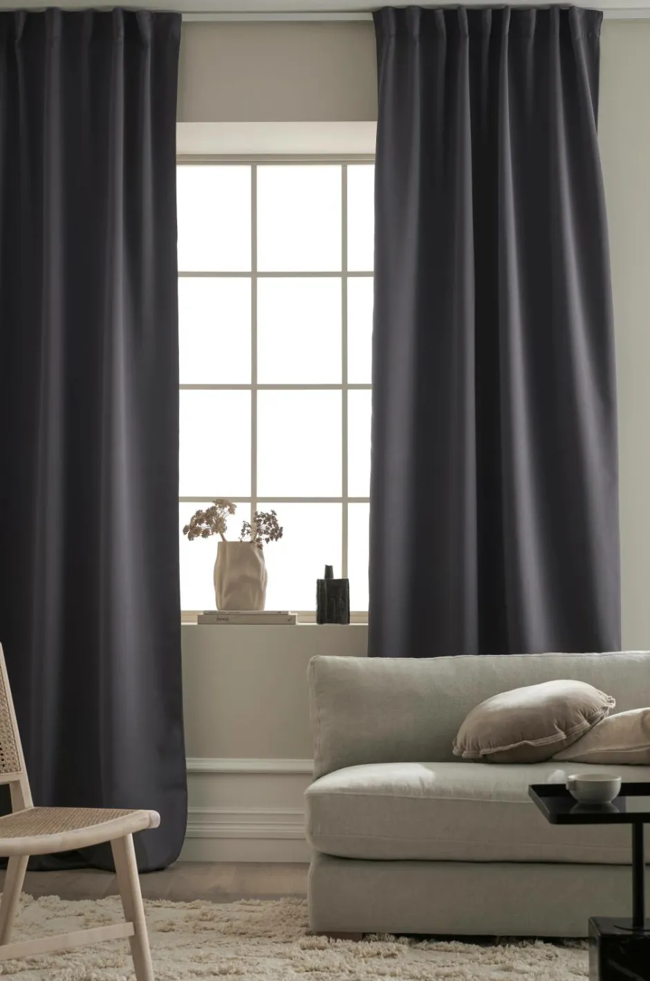 Discount Home Multibåndslængde Sandy, mørklæggende, 1 stk. Mørklægningsgardiner