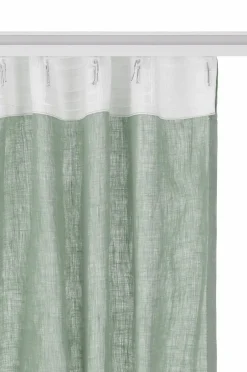 Outlet Home Multibåndslængde Malva Wide ekstra bred, 1 stk. i 100% hør Hørgardiner|Gardinlængder Med Rynkebånd
