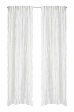 Clearance Home Multibåndsgardin Evita Pleatingtape Curtains 2-pak Gardinlængder Med Rynkebånd|Mørklægningsgardiner