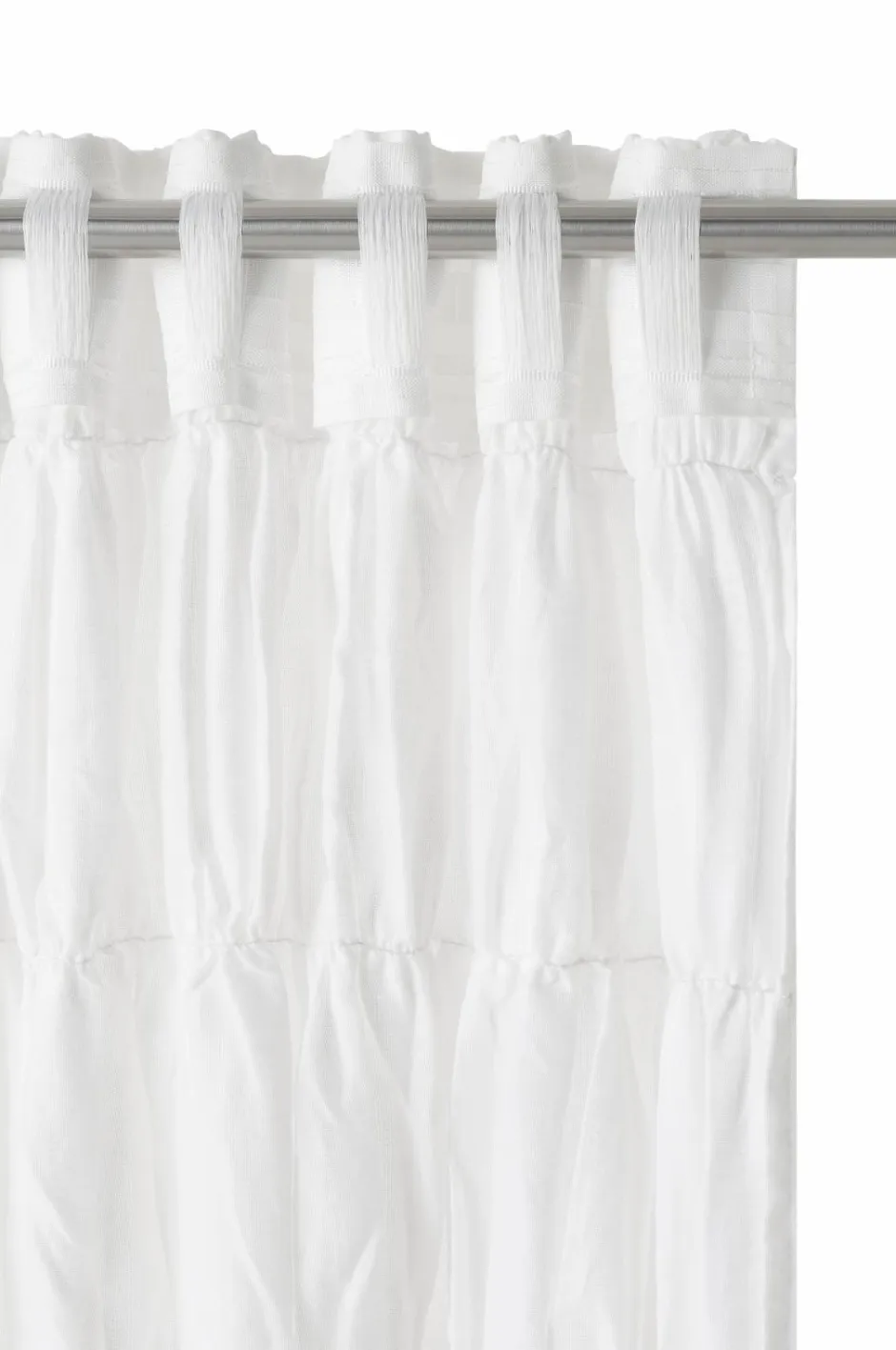 Clearance Home Multibåndsgardin Evita Pleatingtape Curtains 2-pak Gardinlængder Med Rynkebånd|Mørklægningsgardiner