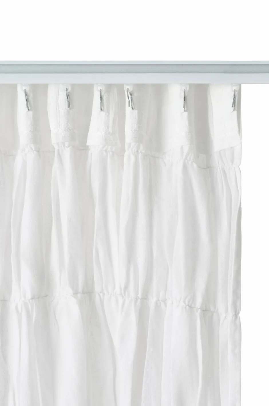 Clearance Home Multibåndsgardin Evita Pleatingtape Curtains 2-pak Gardinlængder Med Rynkebånd|Mørklægningsgardiner
