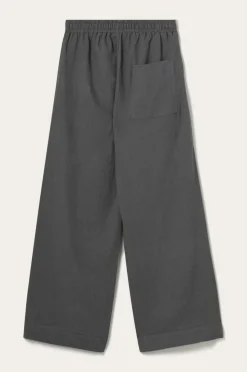 Hot Home Natbukser Pyjama Pant Elly i genanvendt halvlinned Homewear