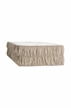 Ellos Home Polstring af seng Candice Elastic 40 cm i hør^ Sengekapper