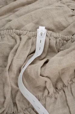 Ellos Home Polstring af seng Candice Elastic 60 cm i hør^ Sengekapper