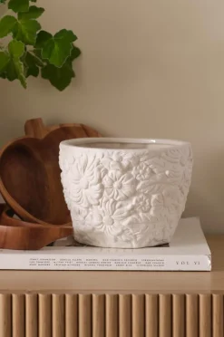 Ellos Home Potteskjuler Flower højde 20 cm^ Potteskjulere