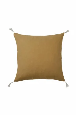 Ellos Home Pudebetræk Candice Tassel af vasket hør, 50x50 cm^ Pyntepuder & Betræk
