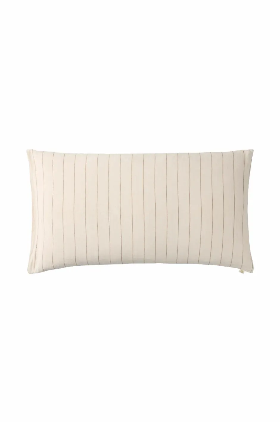 Discount Home Pudebetræk Elly Thin Stripe i genanvendt halvlinned Pudebetræk