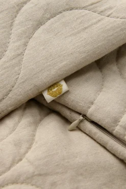 Discount Home Pudebetræk Elly Quilted i genanvendt halvlinned Pyntepuder & Betræk