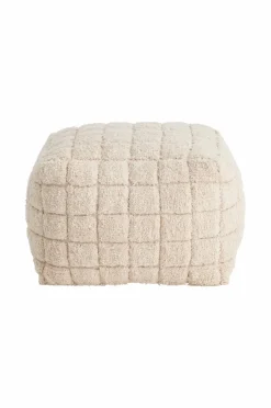 Hot Home Puf Puff Check 59x59 cm Puffer & Fodskamler