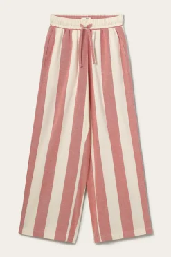 Ellos Home Pyjamasbukser Valerie Block Stripe i bomuldsflonel^ Homewear