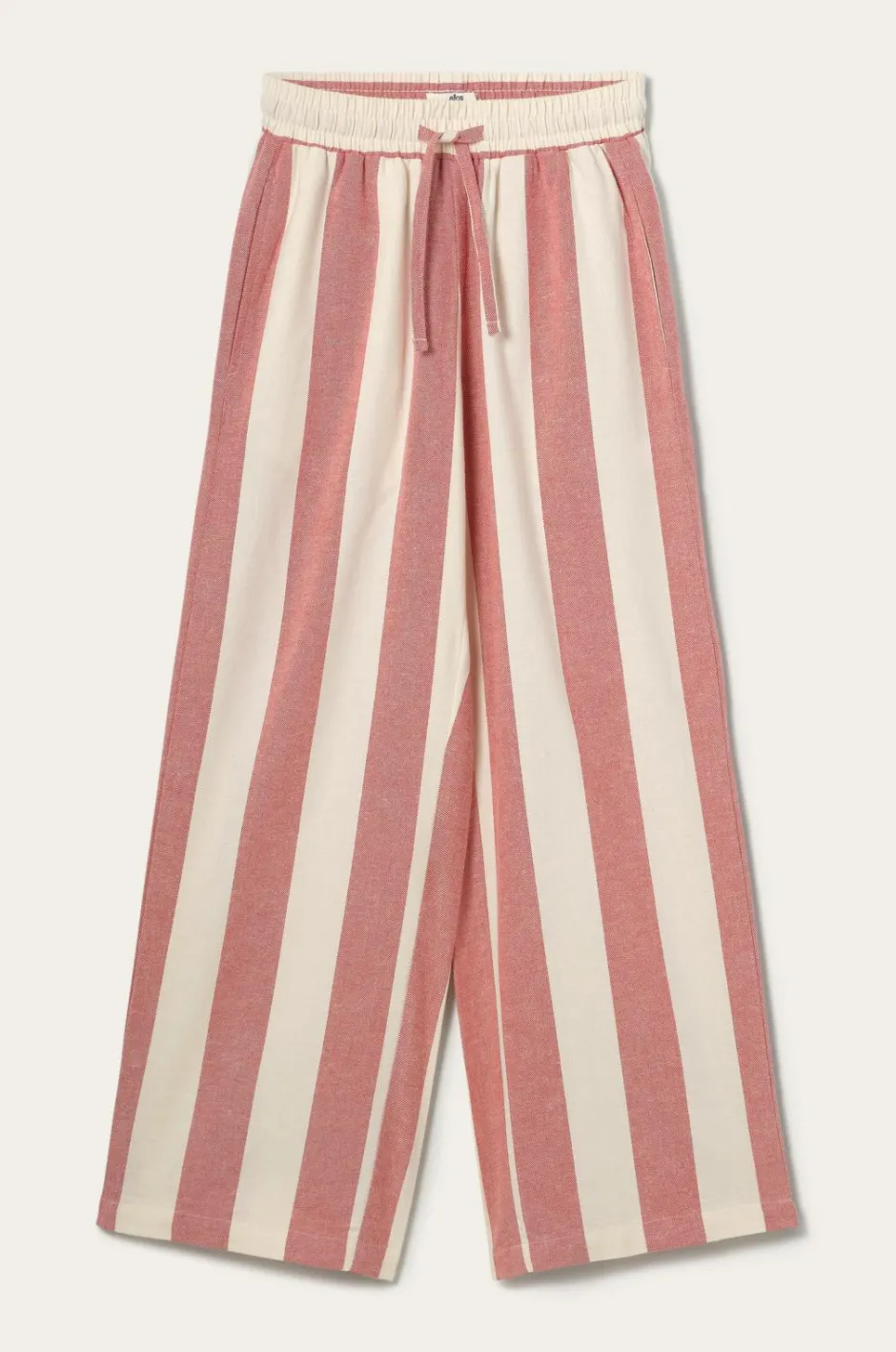 Ellos Home Pyjamasbukser Valerie Block Stripe i bomuldsflonel^ Homewear