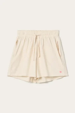 Discount Home Pyjamasshorts Elly i genanvendt halvlinned Homewear