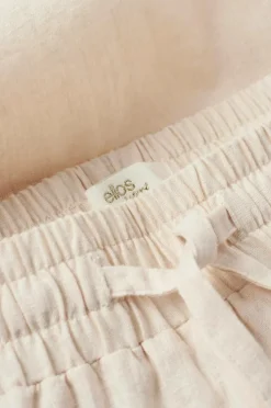 Discount Home Pyjamasshorts Elly i genanvendt halvlinned Homewear