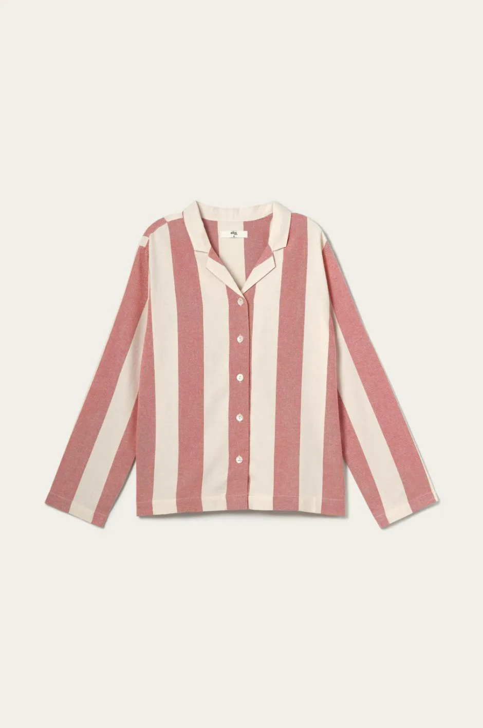Home Pyjamasskjorte Valerie Block Stripe Long Sleeve Homewear