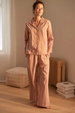 Ellos Home Pyjamasskjorte Juliette Stripe^ Homewear
