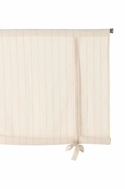Ellos Home Roll up-gardin Elly Thin Stripe Rollup i genanvendt halvlinned^ Gardinkapper