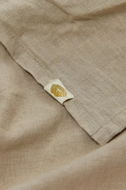 Outlet Home Sengekappe Elly Frilled i genanvendt halvlinned Sengekapper