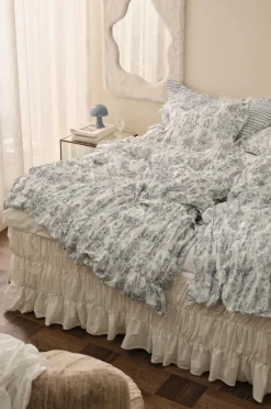 Sale Home Sengesæt Avery Elastic i bomuldspercale 2 eller 3 stykker Dynebetræk|Sengesæt