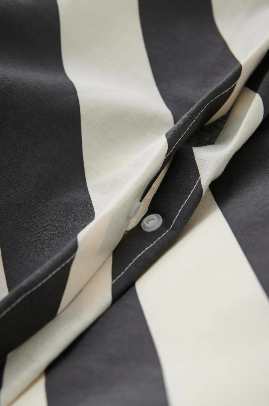Clearance Home Sengesæt Diagonal Stripe i bomuld 2 dele Dynebetræk|Sengesæt